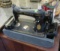 Vintage portable sewing machine