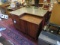Vintage sewing table with cabinets and drawers 40