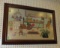 Vintage framed needle point 28