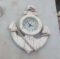 anchor wall clock powered  by AA battery
