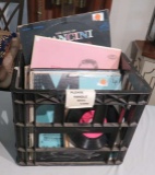 crate of 15 vintage 33rpm records from 50's and 60's