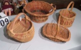 4 mixed baskets