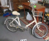 Rekard folding bicycle girls style with basket