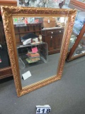 ornate framed mirror 30 x 42