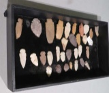 Indian arrow heads comes with display box