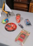 mixed Nascar souvenir items