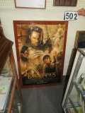 Lord of Rings movie potter lacquered on board