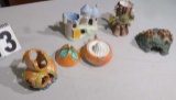 ceramic juicer, and other mixed collectibles, vases,