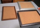 framed cork boards