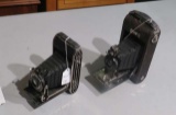 vintage folding cameras