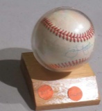 autographed Jim Palmer baseball