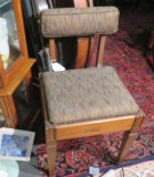 vintage sewing chair