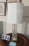 crystal D'Albert table lamp made in France