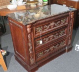 marble top dresser 36