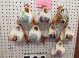 Set of 8 boy scout mugs