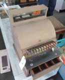 vintage manual 1900's cash register