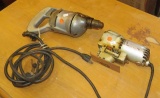 Vintage skill jig saw, black and decker 3/8's inch drill motor