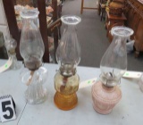 complete oil lamp