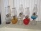 vintage oil chimney lamps