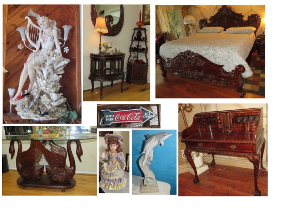 Estate Victorian furnishings, Collectables