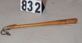 miniature ball bat with advertising  for truck dealership
