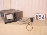 Hitachi ac/dc portable tv and Midland weather monitor