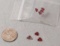 Garnet Red Trillion Faceted 5mm