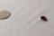 Garnet Red, dark Trillion cut Faceted