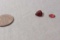 Garnet Red/pink Oval/trillion Faceted Assorted sizes