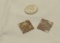 Agate, Moss Brown Square 15.5mm