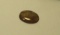 Iron, Conglomerate Brown/red Oval cabochon cut stone