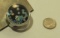Opal Blue-green Round Smooth Melee gemstones