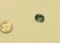 Quartz Green/blue Oval Faceted 6.14cts