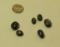 Sapphire, Star Black Oval Cabochon Assorted sizes 43.04cts