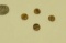 Tiger eye Flat round Cabochon 9.00mm