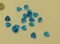 Topaz Ultra blue Trillion Faceted 9.00mm 38cts