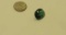 Tourmaline Green, Dark  Faceted Oval 12.1mm x 6.5mm