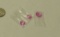 Tourmaline, Simulated Pink Round 10mm-12mm