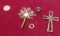 assorted scrap pieces .925 silver 27.98 grams