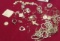 bag of sterling silver scrap 214,58 grams