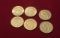 kennedy dollars 1977, 1976. 1974, 1977; 1972.1971