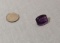 Amethyst Square end cushion Faceted 16.27mm x 12.82mm 11.28cts