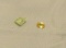 Aquamarine Blue & yellow Round & square Faceted Assorted sizes