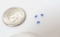 group of 3 small synthetic spinels brilliant cut