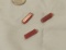 carnelian sard rectangular box cut 4mm x 4mm x15mm 9.55 cts total weight