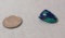 Azurite malachite Blue/green Domed Cabochon 16.70mm x 13.50mm 6.45cts