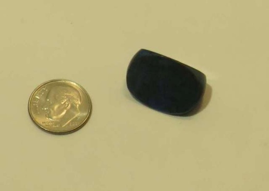 Quartz Blue dyed 3-sided Smooth