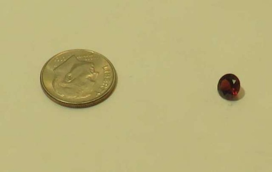 Ruby Red Round Faceted 6mm