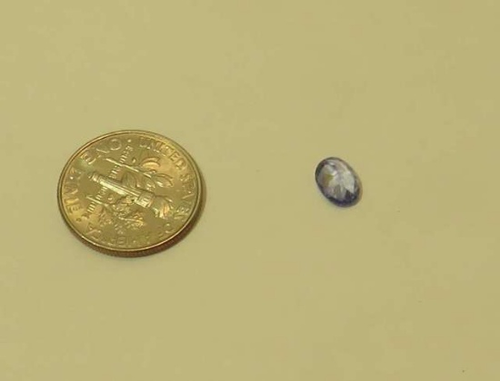 Sapphire, Natural Blue Oval Faceted