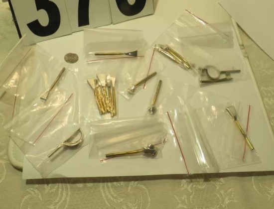 Silver, Sterling, Bales Masters for Rubber Molds